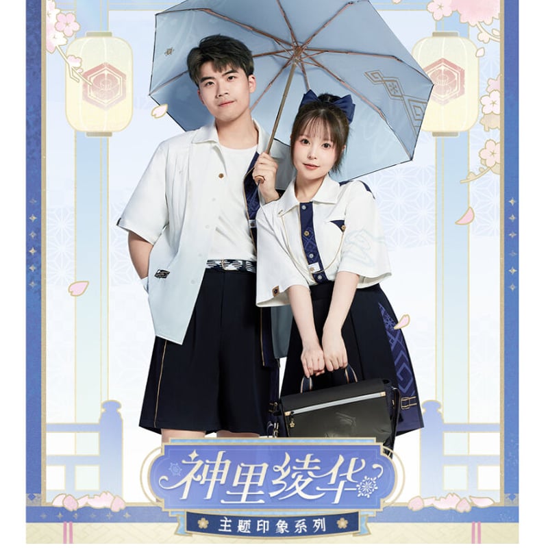 原神 神里綾華イメージ 靴下セット/Tシャツ/ベルト※2023年8月
