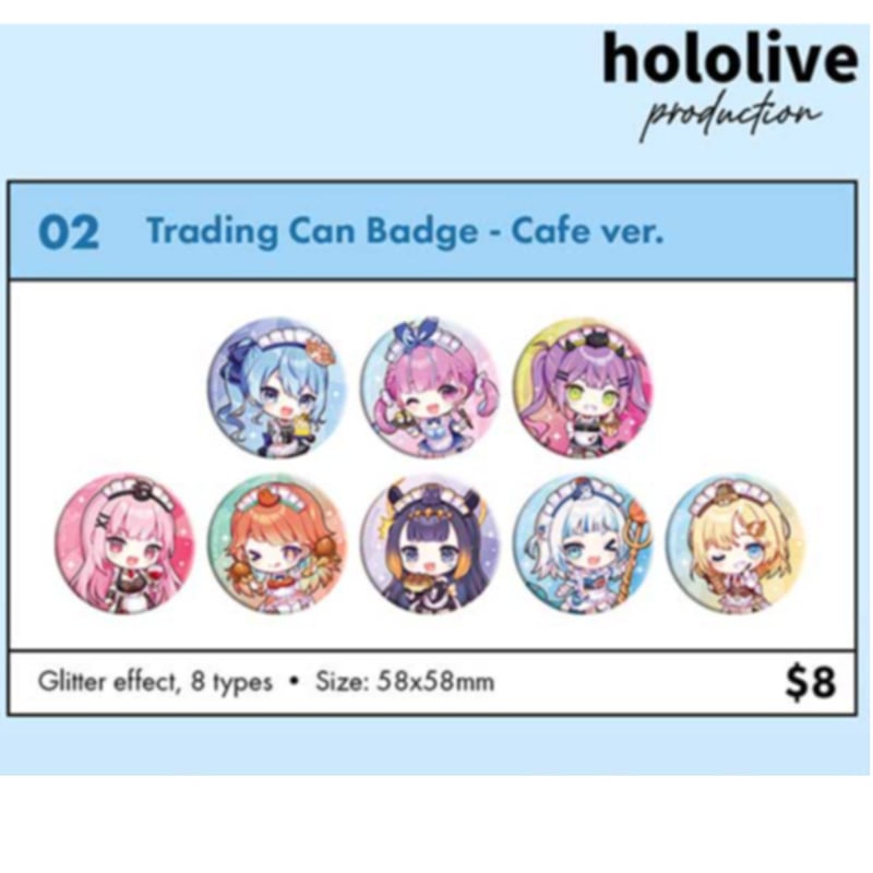 hololive ホロライブ コラボカフェグッズ 第二弾 シンガポール限定 