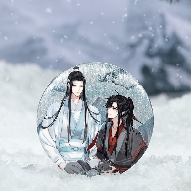 魔道祖師アニメ 蒼雪林宿 缶バッジ | 瑠璃代行