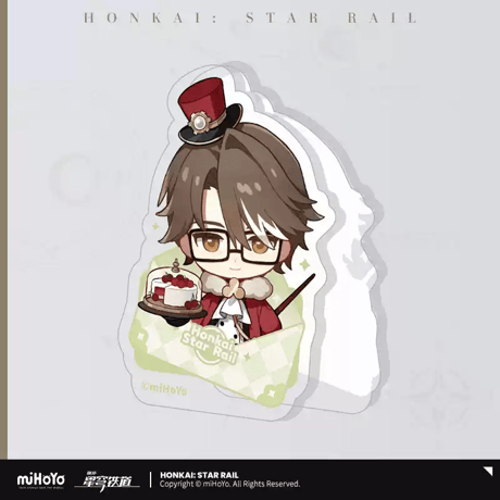 崩壊スターレイル ナナシビトの勲章(无名客的奖章)シリーズ アクリルクリップ※2025年7月以後発送予定