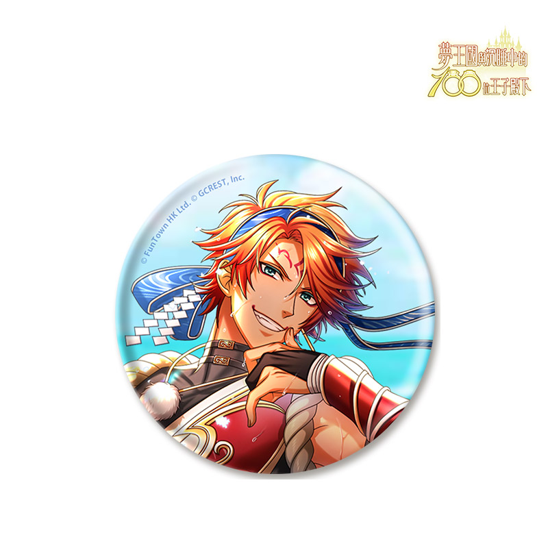 夢100 盛夏に咲く恋の火花 缶バッジ (台湾限定) 夏中綻放的戀愛火花