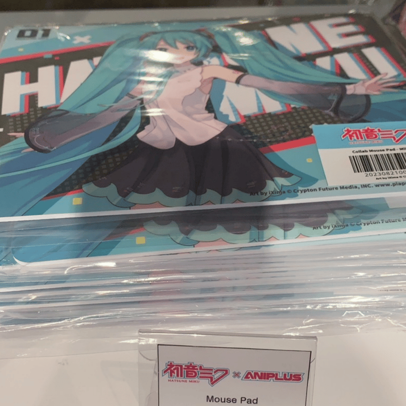 初音ミク グッズ シン】シン·秋葉原駅 ノベルティ クリアファイル