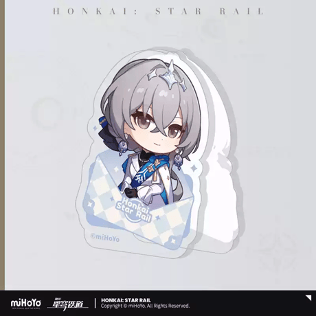 崩壊スターレイル ナナシビトの勲章(无名客的奖章)シリーズ アクリルクリップ※2025年7月以後発送予定