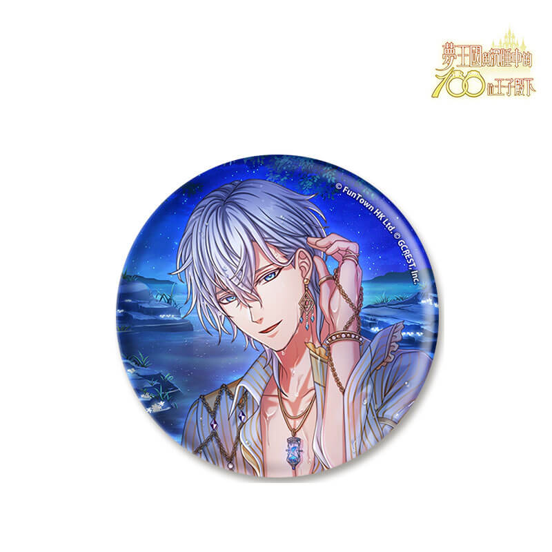 夢100 綻放於大海的星塵之花 海に咲く星屑の花 缶バッジ 台湾限定