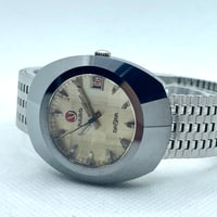 21/7OH済】シチズンジェットオートデーター21石自動巻【新品メッシュ