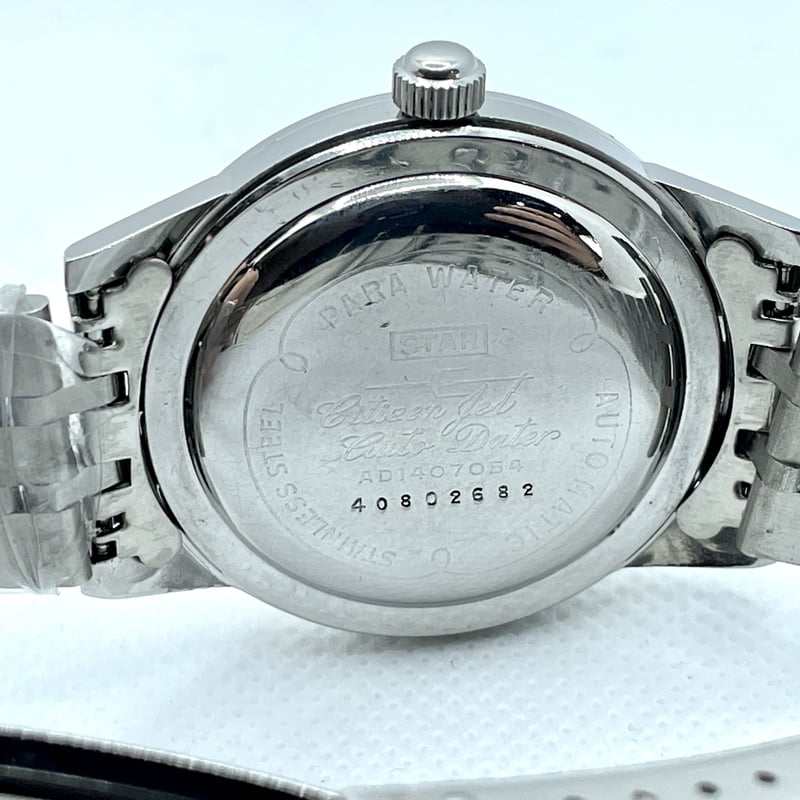 21年12月OH済】シチズンジェットオートデーター21石PARA40mWATER PARA