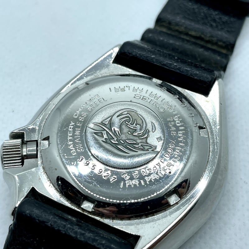 動作品】セイコーダイバーQZ WATER150mRESIST 7548-7000【新品セイコ