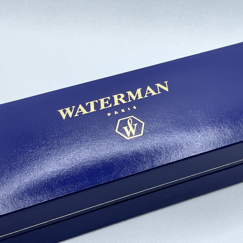 Water Man】ウォーターマンボールペン2本セット【ケース、替え芯