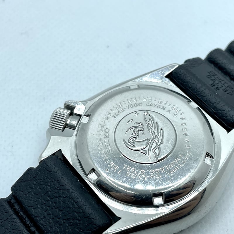 OH後渡し】SEIKOセイコーQZダイバーWATER150mRESIST 7548-700【