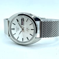 21/7OH済】シチズンジェットオートデーター21石自動巻【新品メッシュ