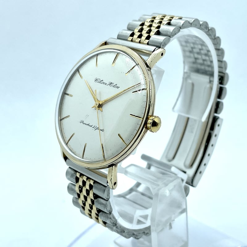 OH済み】CITIZENシチズンハイライン手巻きHL51507082 14k GOLDFIL OH済み】CITIZENシチズンハイライン手巻きHL51507082 14k GOLDFIL