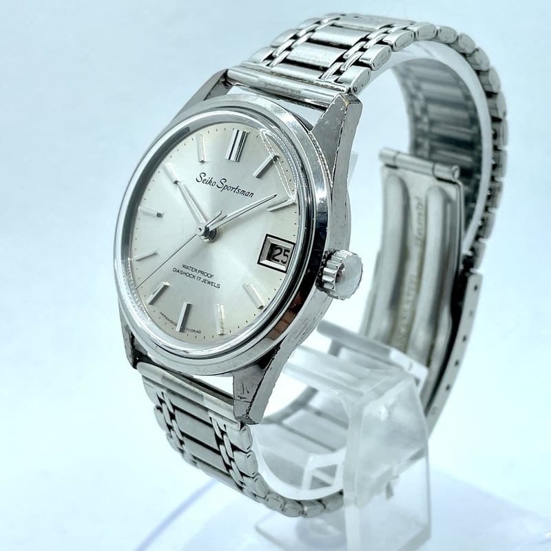 OH済み】セイコースポーツマン17石手巻き【新品風防】 | JohnSmith