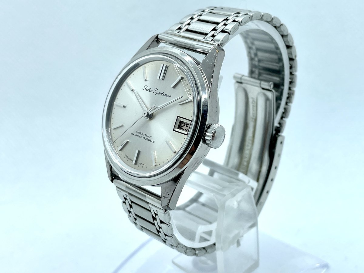 OH済み】セイコースポーツマン17石手巻き【新品風防】 | JohnSmith