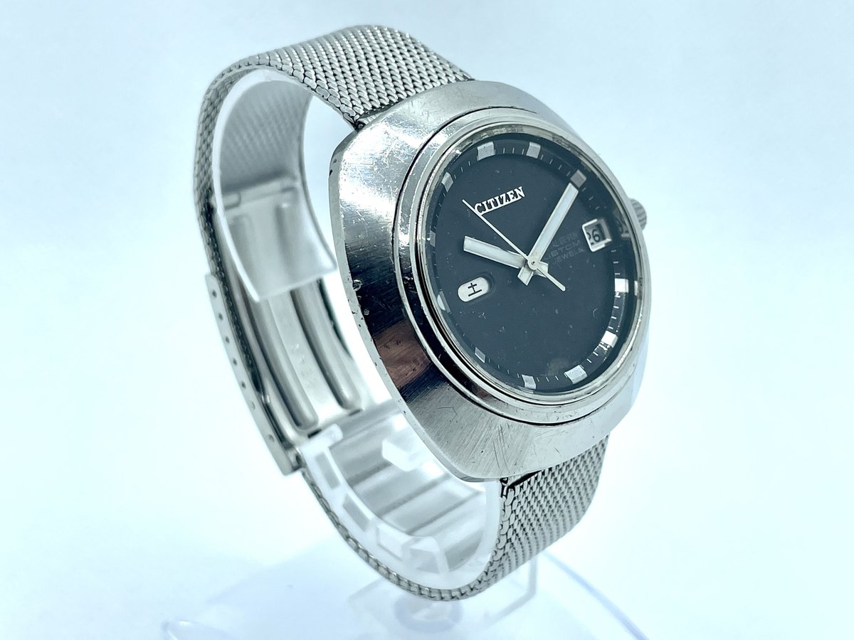 【OH済】 CITIZENクリスタルセブンCustom30石 OH済】シチズンクリスタルセブンカスタム27石自動巻【新品風防