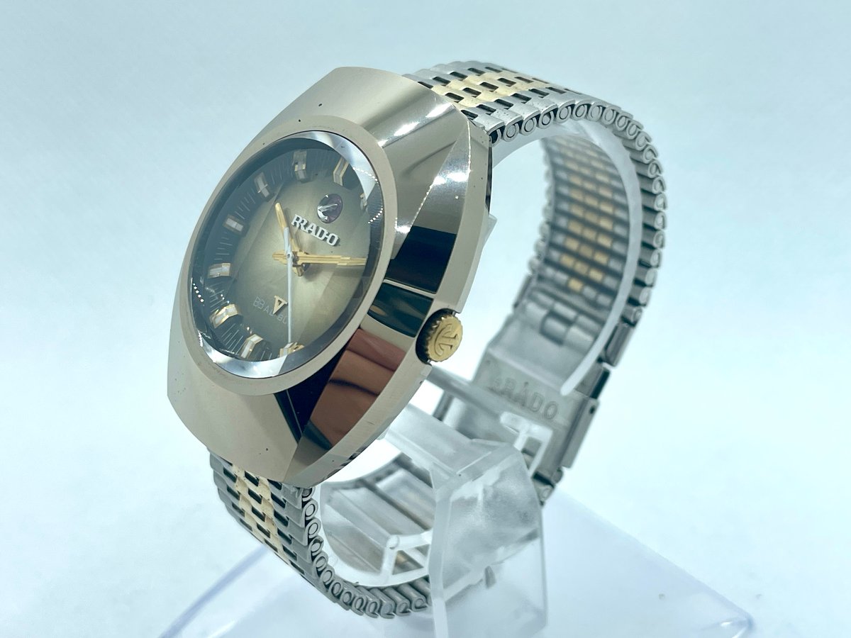 ’70s ラドー バルボア Qz レディースウォッチ 動作確認済 美品】RADO ラドー バルボア クォーツ【732 9593 3】デイト 純正ベルト