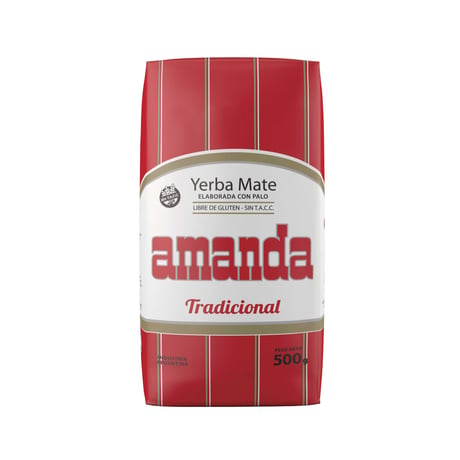 amanda Tradicional/ amanda Traditional/ アマンダ　トラディショナル　茎入りマテ茶　500g