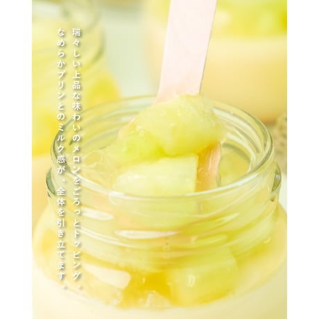 【期間限定】うっふぷりん　メロンプリン  6個入 【冷蔵】