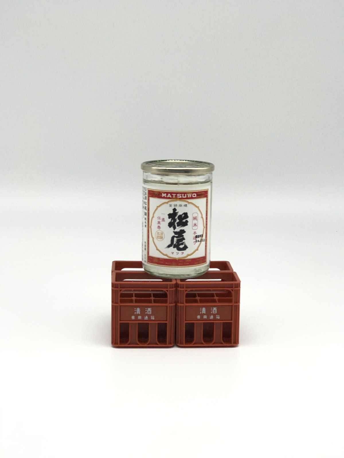 ルーロー飯　お酒マン　CCカップ　未使用品 カップ酒】松尾 「錦」純米〈180ml〉 | 味ノマチダヤ