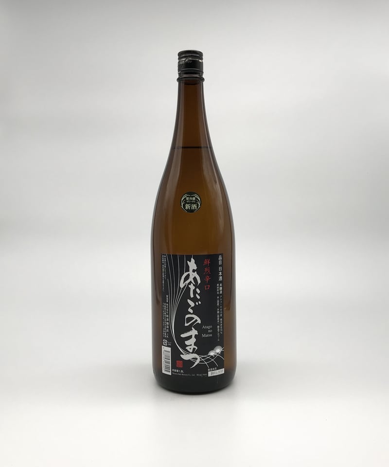 あたごのまつ 鮮烈辛口本醸造〈1800ml〉 | 味ノマチダヤ