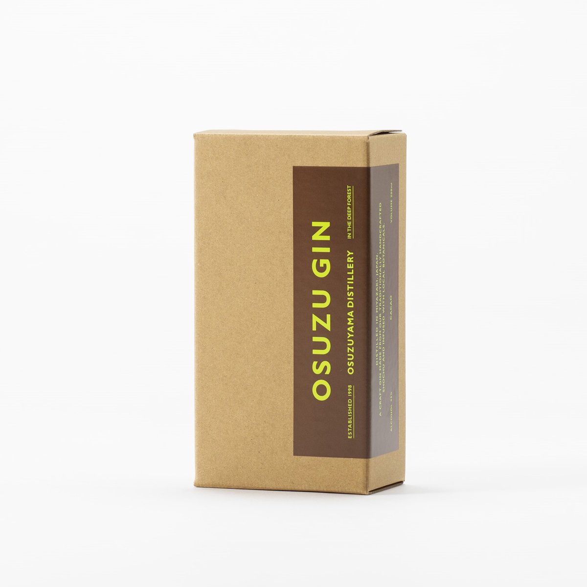 ジン】OSUZU GIN カカオ＆マスカット 45度 | 味ノマチダヤ