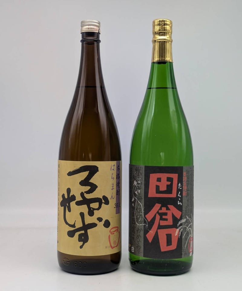 芋焼酎】八幡ろかせず35度＆田倉25度〈1800ml×2〉※お一人様1セット 