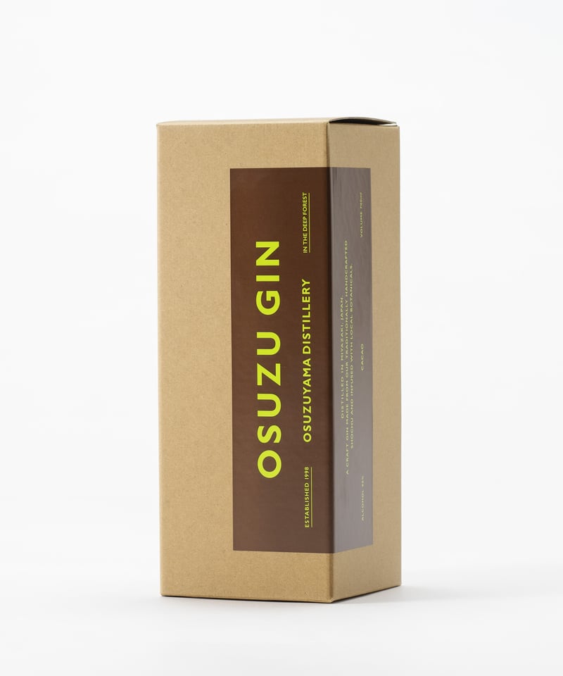 ジン】OSUZU GIN カカオ＆マスカット 45度 | 味ノマチダヤ