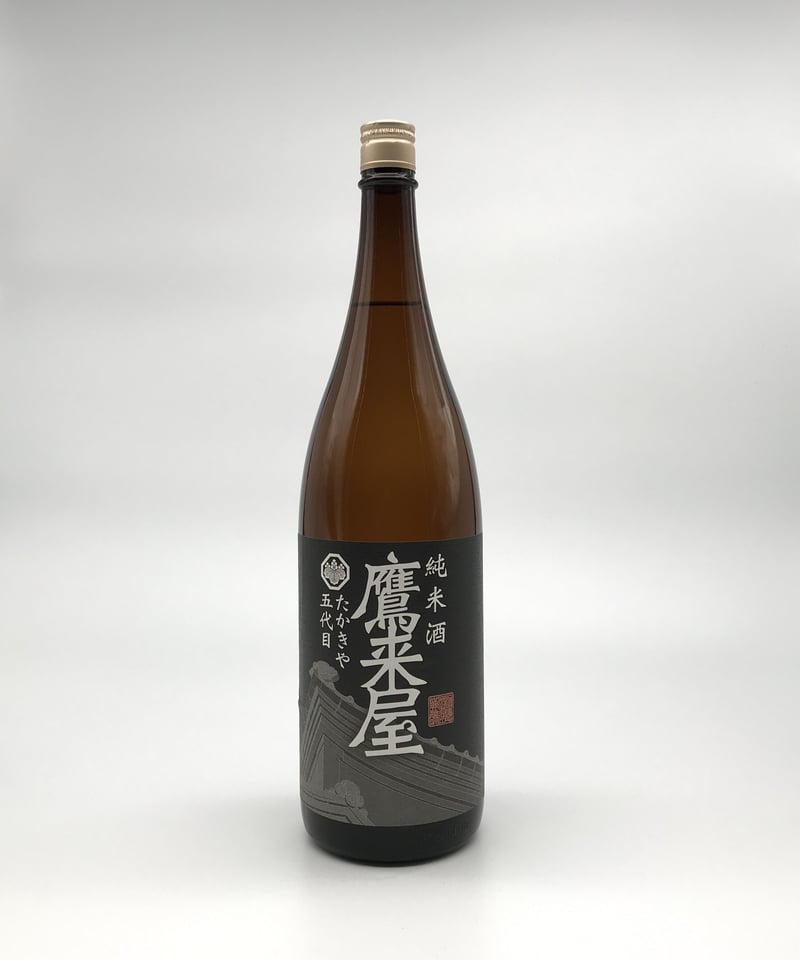 鷹来屋 純米〈1800ml〉 | 味ノマチダヤ