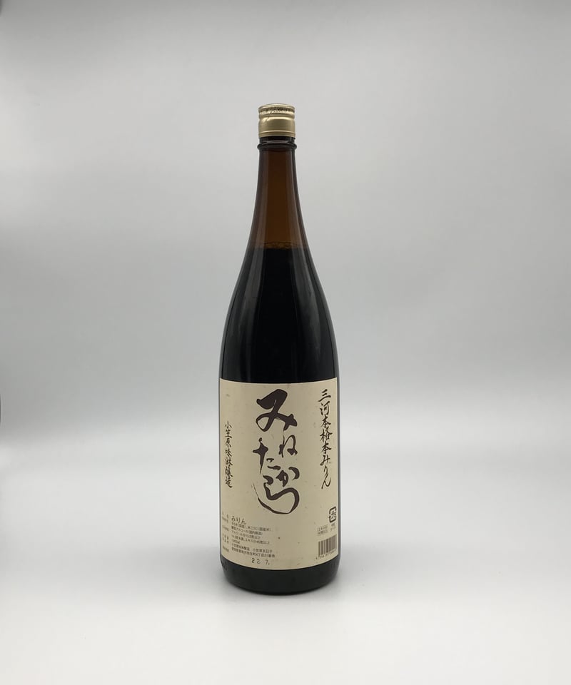 みりん】三河本格本みりん みねたから〈720ml・1800ml〉 | 味ノマチダヤ