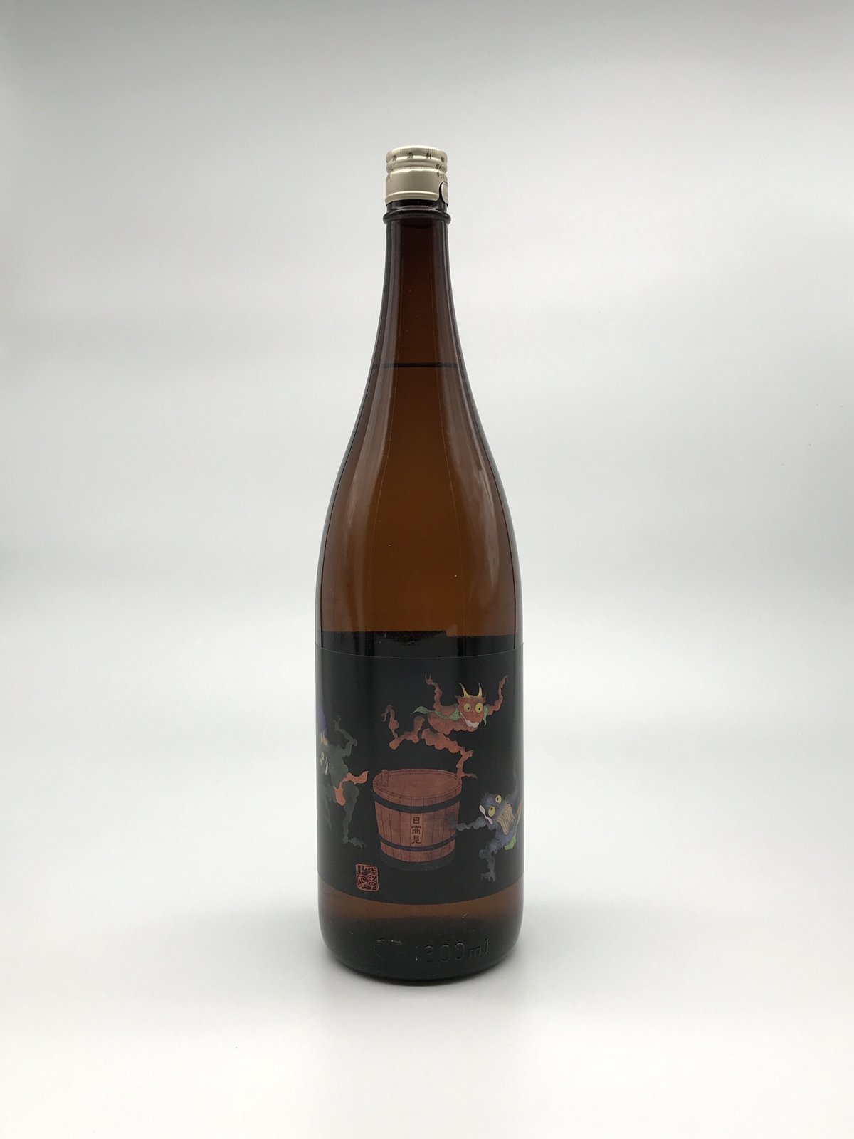 ラベルに難あり　村尾　1800ml 一本 日本酒】日高見 辛口 鬼ラベル〈1800ml〉 | 味ノマチダヤ
