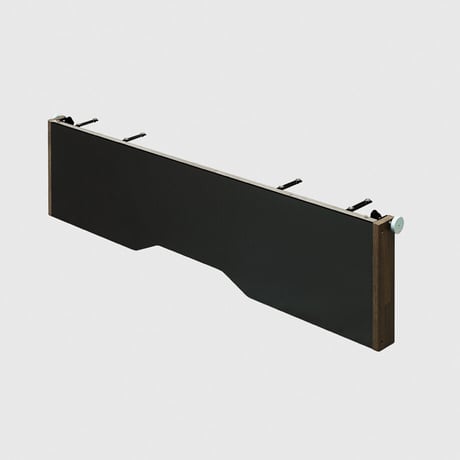 WALNUT SECOND TABLE NARROW BODY For full flat seat