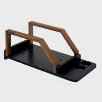 WALNUT MULTI CONSOLE  NARROW BODY