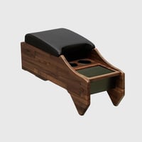 WALNUT CENTER CONSOLE   NARROW BODY