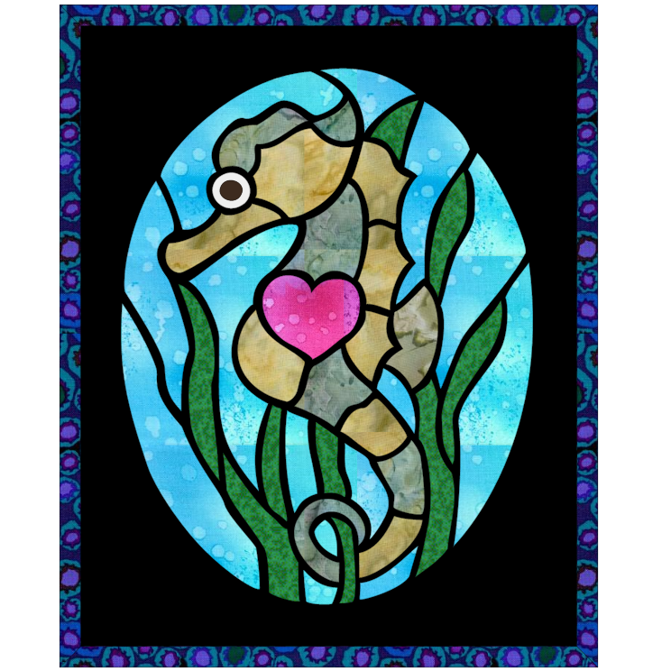 干支 辰 ステンドグラス風キルト(MOSAIC QUILT)型紙 | Quilt 干支 辰 ステンドグラス風キルト(MOSAIC QUILT)型紙 | Quilt