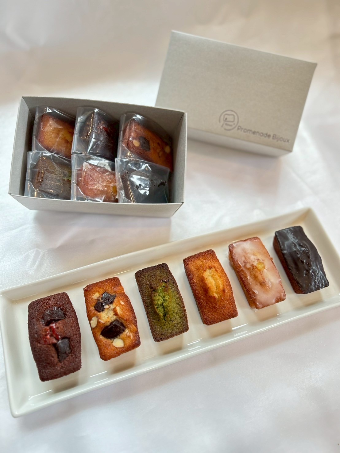 フィナンシェBOX（6個入り） | 【テリーヌショコラ専門店】Promenade