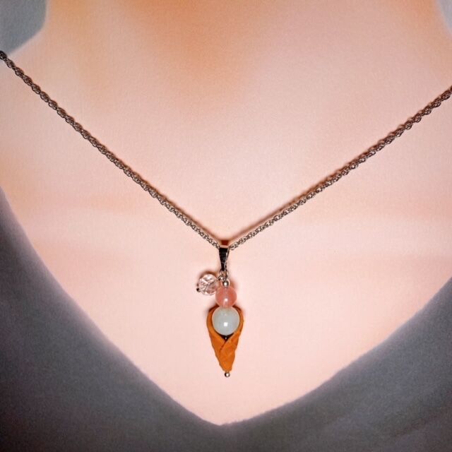 新品未使用❣恋愛運アップ♡ローズクォーツ♡ピアス＆ペンダントトップ