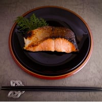 紅さけ味噌焼