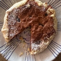 オンラインレッスン(ジェノベーゼパスタ・アメリカンチェリーのタルト・イワシのパン粉焼きシチリアのオレンジ風味）