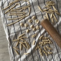 手打ちパスタレッスン（＆オートミールクッキーとグリル野菜）