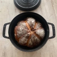 ズームで秋のかぼちゃストウブパンと焼きりご