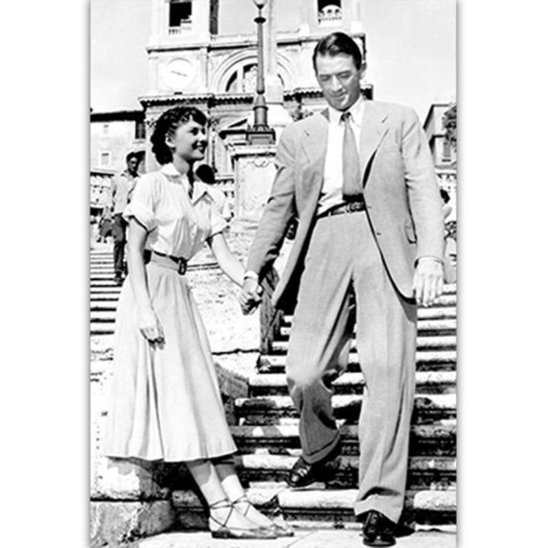 アートポスター オードリーヘップバーン モノクロ写真シリーズ