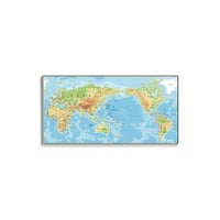 アートポスター 世界地図 シリーズ デザインNO-8