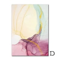アートポスター 花びら抽象画シリーズ  デザインNO-D