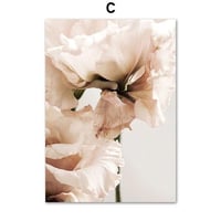 アートポスター 植物・花・ピンクシリーズ デザインNO-C