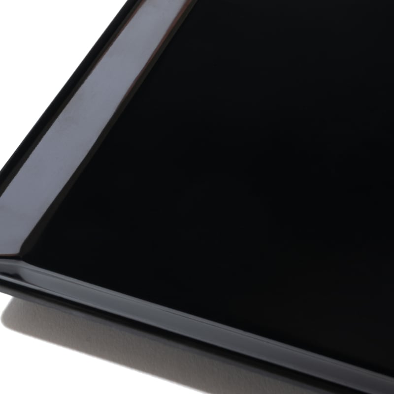 canowa スクエアリバーシブルプレート S 190 ブラック | canowa offic