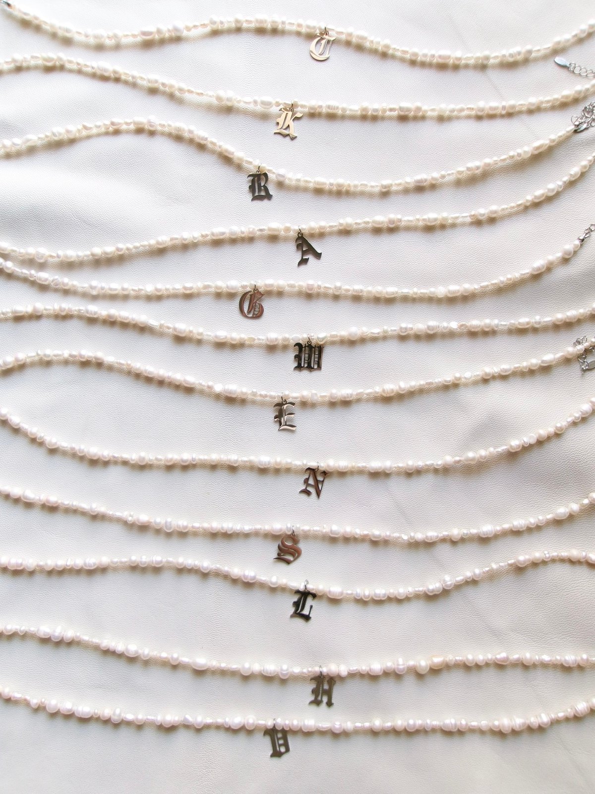 アクセサリー abc topazz A.B.C.necklace | topazz