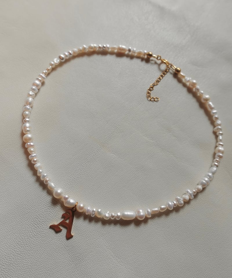 topazz A.B.C necklace (gold) | topazz