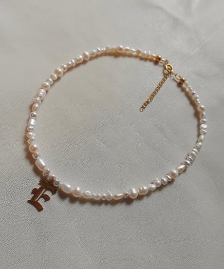 topazz A.B.C necklace (gold)