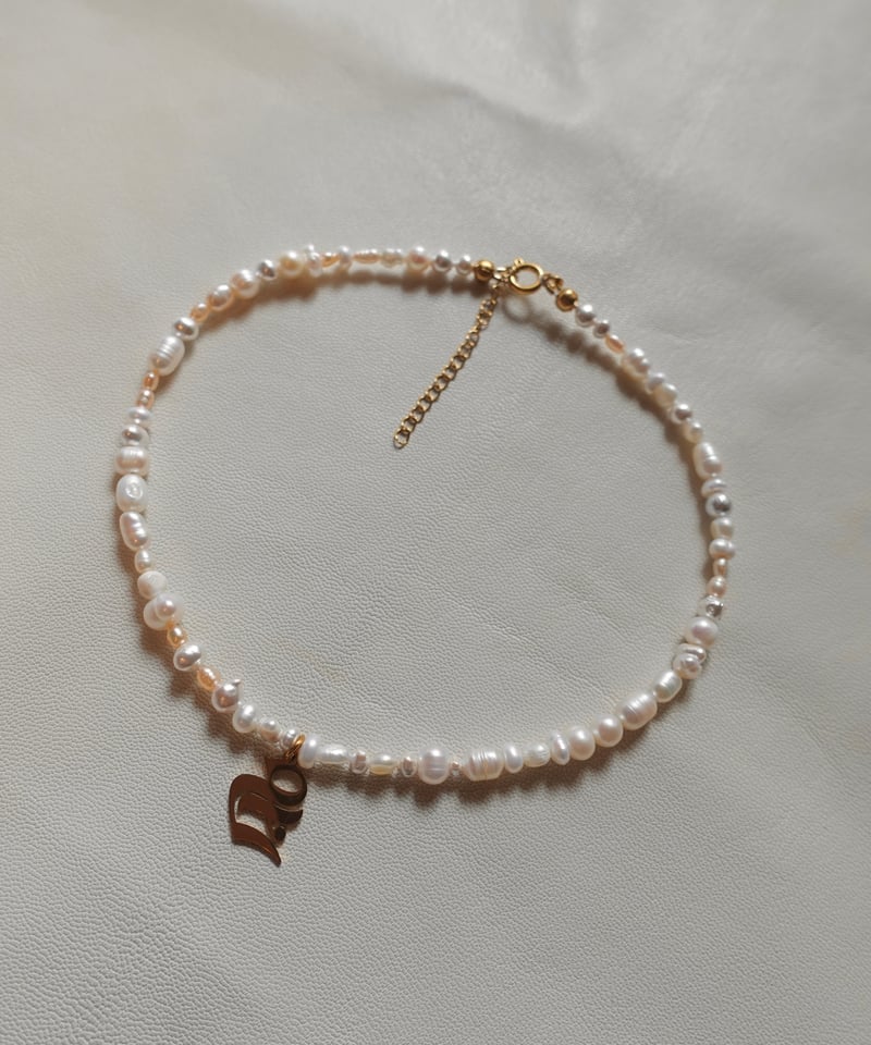 topazz A.B.C necklace (gold) | topazz