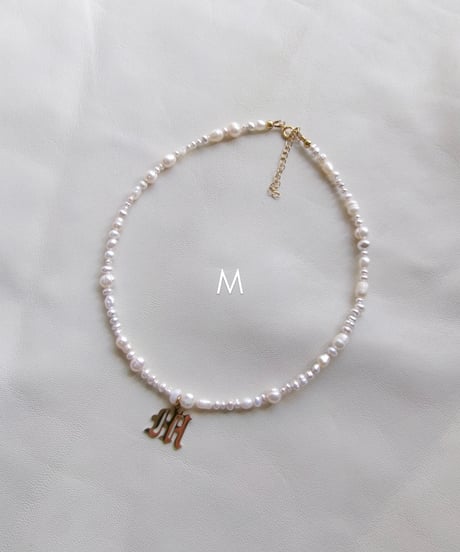 topazz A.B.C necklace (gold)