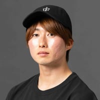 BR コットンツイルローキャップ(BLK)